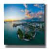 Epic Graffiti 'Sarasota Sunset 2 Crop' by Epic Portfolio, Canvas Wall Art, 60"x40" view 1