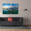 Epic Graffiti 'Sarasota Sunset 2 Crop' by Epic Portfolio, Canvas Wall Art, 60"x40" view 3