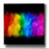 Epic Graffiti 'Radiant Hurricane' by Epic Portfolio, Giclee Canvas Wall Art, 40"x20" view 1