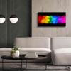 Epic Graffiti 'Radiant Hurricane' by Epic Portfolio, Giclee Canvas Wall Art, 40"x20" view 3