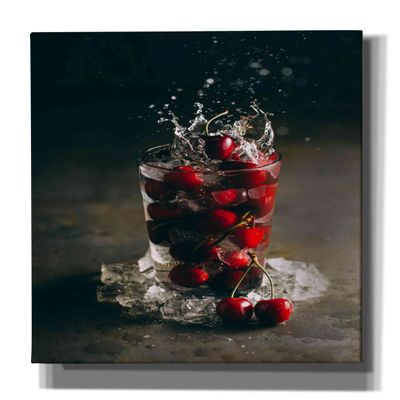 Epic Graffiti 'Cherry Limeade Gin and Tonic' by Epic Portfolio, Canvas Wall Art, 40"x60"