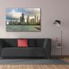 Epic Graffiti 'Cloudy Chicago Crop' by Epic Portfolio, Canvas Wall Art, 60"x40" view 3
