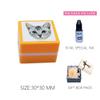 Customized Pet Portrait Stamps Personalized Photo Name Stamps DIY for Cats and Dogs Stamps Souvenirs Customized Stamps for Handbooks Gifts Birthdays Holidays (B) view 2