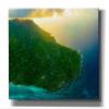 Epic Graffiti 'Green Seychelles Crop' by Epic Portfolio, Canvas Wall Art, 60"x40" view 1