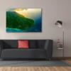Epic Graffiti 'Green Seychelles Crop' by Epic Portfolio, Canvas Wall Art, 60"x40" view 3