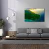 Epic Graffiti 'Green Seychelles Crop' by Epic Portfolio, Canvas Wall Art, 60"x40" view 4