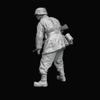 1/16 WWII German Soldier Model Resin Model Kit Unassembled and Unpainted Resin Parts //iu6g-7 view 2
