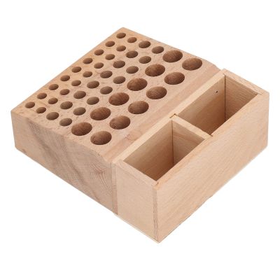 Leather Goods Tool Holder Wood Leather Tool Holder Storage Box for Emery Pencils