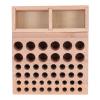 Leather Goods Tool Holder Wood Leather Tool Holder Storage Box for Emery Pencils view 4