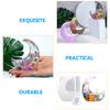 EXCEART 1set Moon Shape Candlestick Silicone Mold DIY Tealight Holder for Home Decor Suitable for Epoxy Resin and Other Casting Materials for Crafting Unique Candle Holders view 4