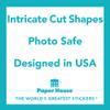 Paper House Productions Serene Lotus 24-Piece Scrapbook Die-Cut Foil Accent Sticker Pack view 4
