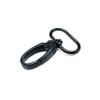 Goyunwell Swivel Lobster Clasps 1 inch 20 Pcs Swivel Snap Hooks for Purse Bag Handbag Landyard Strap Making Keychain Hardware Carft 25mm Black view 3