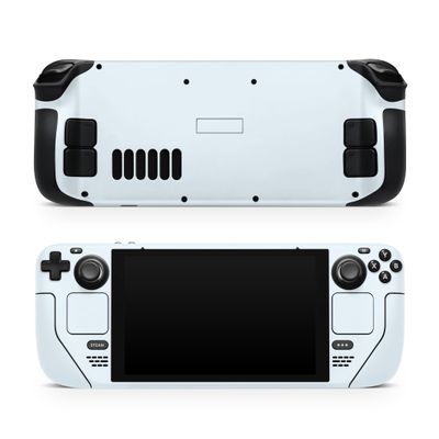 TACKY DESIGN Solid Color Blocking Skin Compatible with Steam Deck OLED Sticker, Premium 3M Vinyl Decal, Full Wrap (Pastel Blue)
