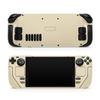 TACKY DESIGN Solid Color Skin for Steam Deck LCD and OLED - Premium 3M Vinyl Decal Full Wrap Cover Sticker (Brown Sand) view 1