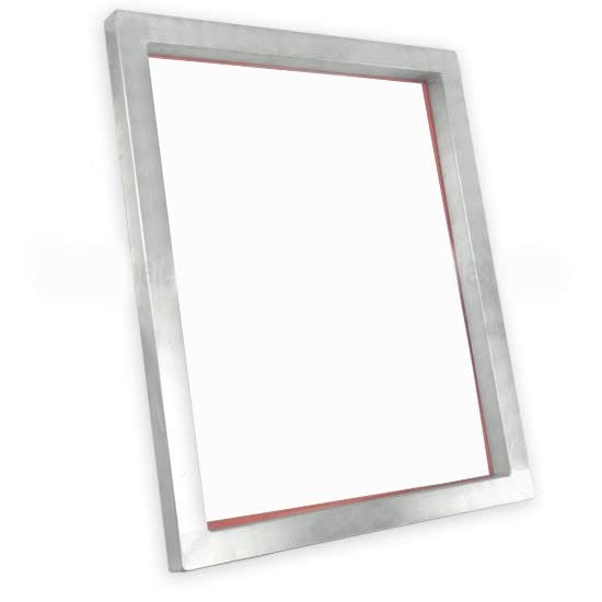 Nevertheless (6pcs) Aluminum 20 x 24" Inch 155 White Mesh - Pre-Stretched Silk Screen Printing Frames - Buy in Bulk and Save!