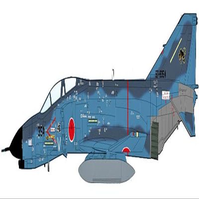 Hobby Master Hobby Master 1/72 F-4EJ Kai Phantom II Air Self-Defense Forces War Competition 2003 Winner Troop, Finished Product