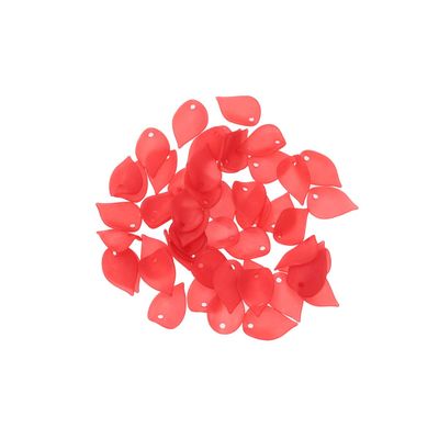 DIY Craft Hair Accessories 560pcs Plastic Petals Plastic Leaf Decor Jewelry Accessories for Fall Wedding Decor