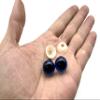 3dancraftit Plastic Safety Eyes with washers 5/8" / 16mm 12 pcs Blue EB76 view 4