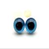 3dancraftit Plastic Safety Eyes with washers 9/16" / 14mm 14 pcs Blue EA15 view 1