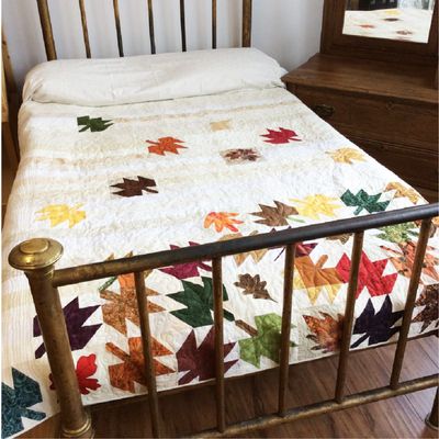 Falling Leaves Cut Loose Press Designed by Sue Hanson