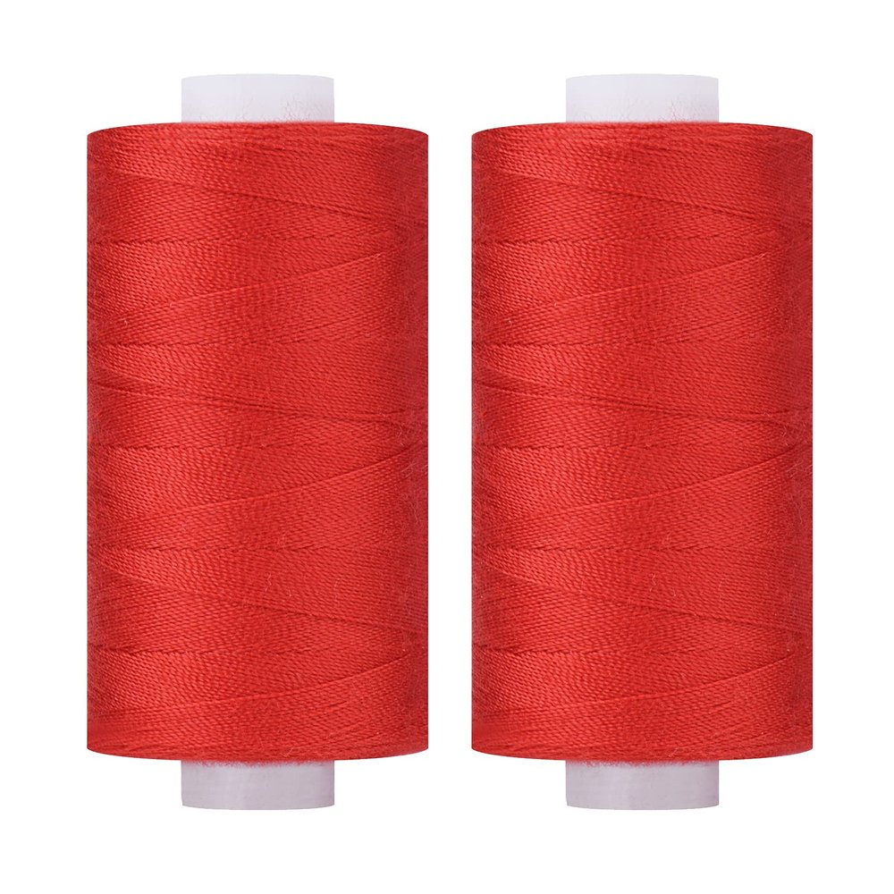 Simthread All Purpose Thread Polyester 400Y Red