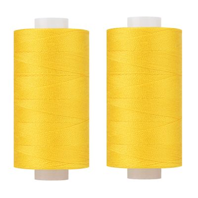 Simthread All Purpose Thread Polyester 400Y Yellow