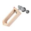 Leather Retaining Clip Rotate 360 Degrees Wooden Leather Stitching Fixed Clamp Sewing Tools DIY Leathercraft Tools view 2