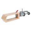 Leather Retaining Clip Rotate 360 Degrees Wooden Leather Stitching Fixed Clamp Sewing Tools DIY Leathercraft Tools view 3