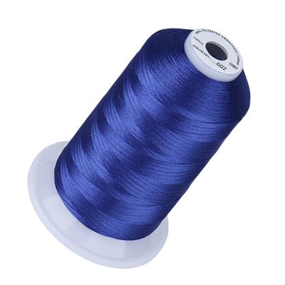 Simthread 5500Yds Embroidery Thread, 5000M High-Yardage 40WT 100% Polyester Thread 170+ Vivid Colors, High-Speed Rated Compatible with Brother, Singer, Janome & More - Wisteria Violet 607