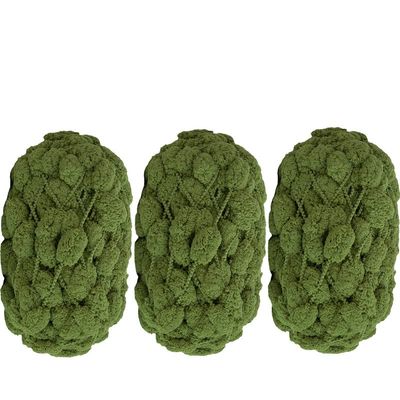 3 Pack Pomp-A-Doodle Yarn,Used for Car seat Cushion, Baby Blanket and Other DIY Knitting Yarn Craft Projects