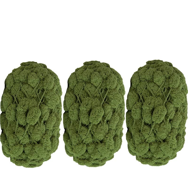 3 Pack Pomp-A-Doodle Yarn,Used for Car seat Cushion, Baby Blanket and Other DIY Knitting Yarn Craft Projects