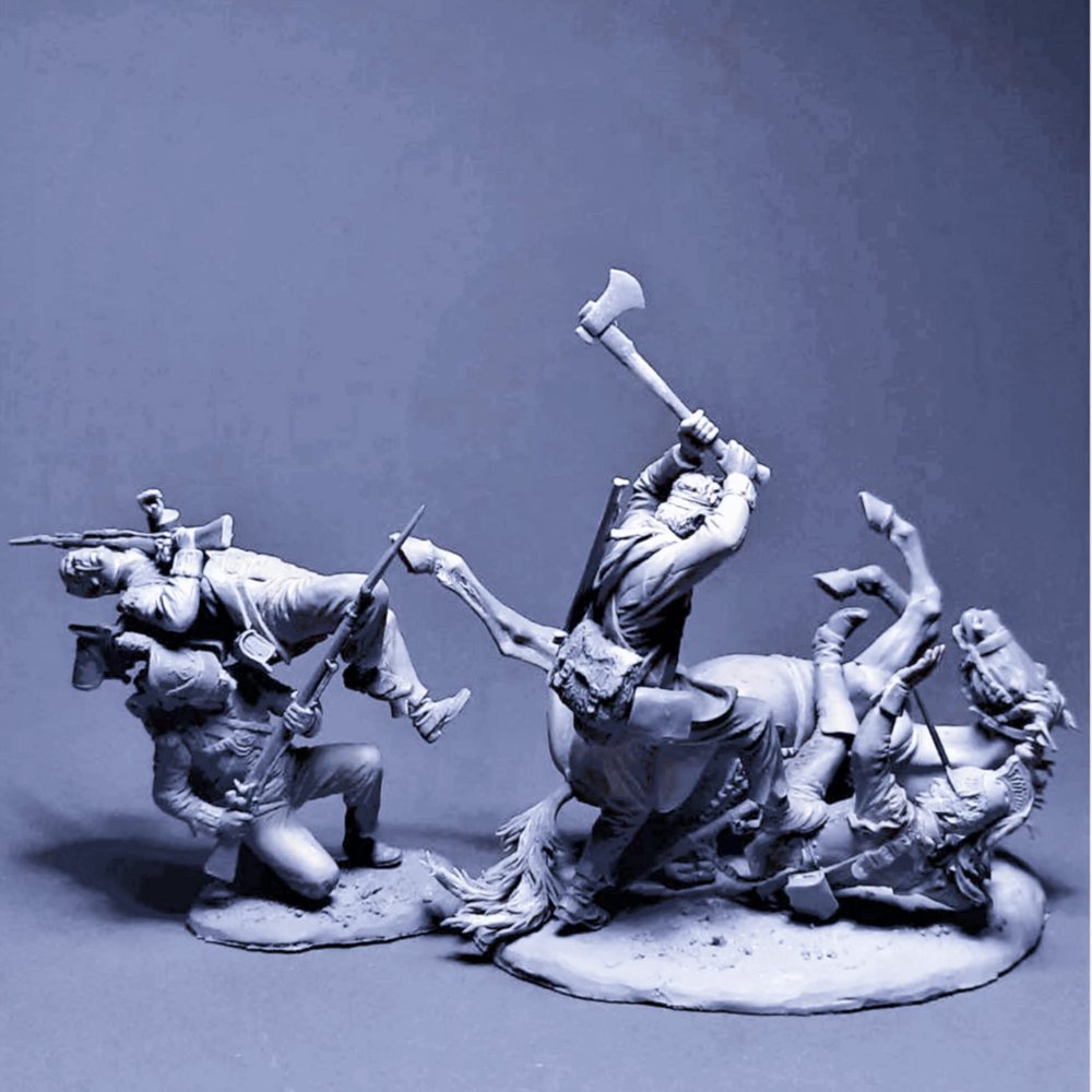 1/32 Ancient Cavalry Battle Resin Model Kit Unassembled and Unpainted Resin Parts //wg5x-1