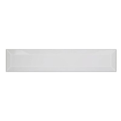 2" X 10" REC.Clear Glass Bevel 10 PK.