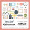 ECHO PARK PAPER COMPANY Echo Park Cardstock Ephemera 33/Pkg-Icons, Day in The Life No. 2, Multicolor view 2