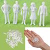 BQLZR Plastic Miniature Scenes Model Figures 7.6x4mm 1:100 19x6mm 1:200 Pack of 200 view 3