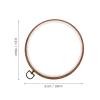 MAGICLULU 2pcs Embroidery Hoops Round Embroidery Circles Small Faux Frame Hoop Set for Cross Stitch Needlework Wall Decor view 4