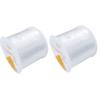 Magik 1-2 Roll 328Ft Clear Stretch Elastic Bead Cord Bracelet String Jewelry Making (2 Pack, 0.6mm) view 1