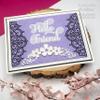 Creative Expressions Sue Wilson-Noble Shadowed Sentiment-Hello Friend-Craft, Metal, Largest die 8.4 x 10.8 cm view 3
