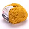 3 Ball (Skein) YarnArt Jeans Yarn, 55% Cotton 45% Polyacrylic, Total 5.28 Oz. Each 1.76 Oz (50g)/160 m (174 yds), Yarn Weight: 2 : Fine-Sport (Mustard Yellow - 84, 3 Pack) view 1