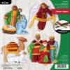 Bucilla Felt Applique 4 Piece Ornament Making Kit, Silent Night, Perfect for DIY Arts and Crafts, 89572E view 1