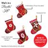 Bucilla Felt Applique 4 Piece Ornament Making Kit, Silent Night, Perfect for DIY Arts and Crafts, 89572E view 3