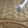 6-Seed Sunburst Border Leather Stamp, Stainless Steel Leather Stamping Tool, Zhong Jiang Leathercraft Stamp view 1