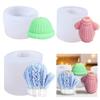 Gloves Shape Candle Mold Silicone DIY Craft Making Tools for Resin Candle Plaster Soap Mold Decorative Christmas Gift (Gloves+Hat+Sweater) view 1