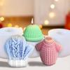 Gloves Shape Candle Mold Silicone DIY Craft Making Tools for Resin Candle Plaster Soap Mold Decorative Christmas Gift (Gloves+Hat+Sweater) view 3