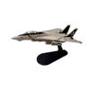 1/100 Scale US Navy Grumman F-14 F-14A F-14B F-14D Tomcat Fighter Aircraft Metal Military Diecast Plane Model Gift Ornament Collection (F-14A) view 1