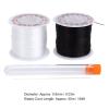 Beading Thread 0.8mm x 50m High Elasticity Bracelet Elastic Cord DIY Beading Thread with Needle for Jewelry Necklace Crafts Making Accessory, Elastic Cord Beading Thread Jewelry Cord Beading Cord view 2