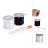 Beading Thread 0.8mm x 50m High Elasticity Bracelet Elastic Cord DIY Beading Thread with Needle for Jewelry Necklace Crafts Making Accessory, Elastic Cord Beading Thread Jewelry Cord Beading Cord view 3