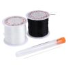 Beading Thread 0.8mm x 50m High Elasticity Bracelet Elastic Cord DIY Beading Thread with Needle for Jewelry Necklace Crafts Making Accessory, Elastic Cord Beading Thread Jewelry Cord Beading Cord view 4