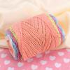 VICASKY Acrylic Cotton Yarn Hand Knit Rainbow Twist Thick Woolen Yarn for Hats Sweaters view 3