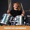 Vital Signs Personalized Engraved 5A Drumsticks Hickory Wood Tip Customized Drumsticks for Drums with Name or Text 1 Pair Wooden Drums sticks Gift for Musicians, Drummers, Bands (Flames) view 3